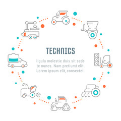 Website Banner and Landing Page of Technics.