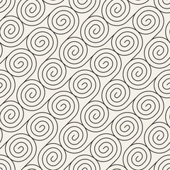 Vector seamless pattern. Modern stylish abstract texture. Repeating tiles