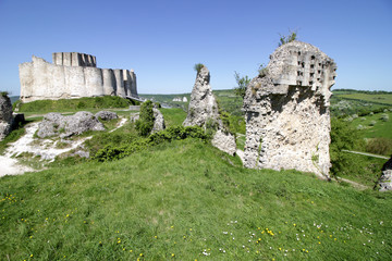 Fototapeta na wymiar Les Andelys - Château Gaillard