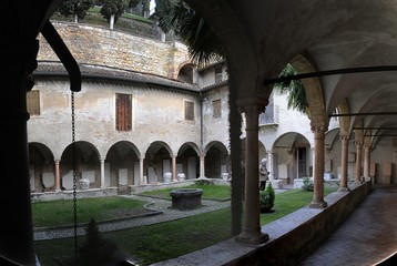 Cloister in Verona