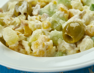 ensalada de bacalao