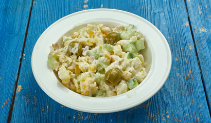 ensalada de bacalao