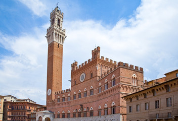 Fototapeta premium The architectures and the art of Siena