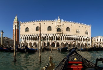 Palazzo Ducale from Gondola