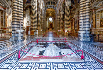 The architectures and the art of Siena