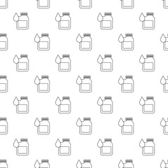 Canister engine oil pattern vector seamless repeating for any web design