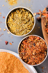 Different spices