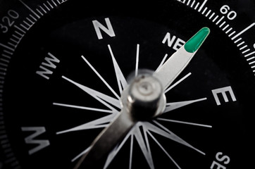 vintage black compass texture.