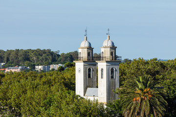 View from the lighthouse of the city of Colonia del Sacramento, Uruguay