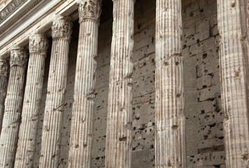 Columns of Temple of Hadrian