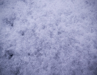 Obraz premium wet white snow texture. vignette, background.
