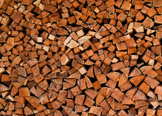 Woodstack for a background