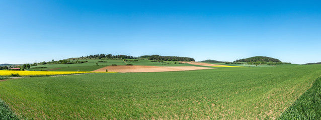 Fototapeta na wymiar Panorama Landschaft 