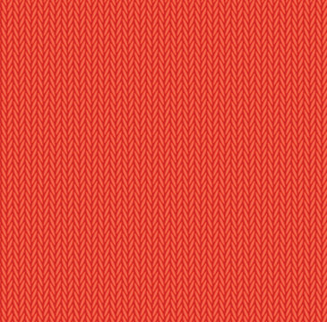 Red wool knitwear texture seamless pattern
