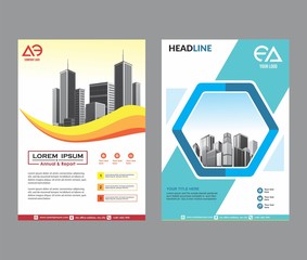 cover, layout, brochure, magazine, catalog for annual report