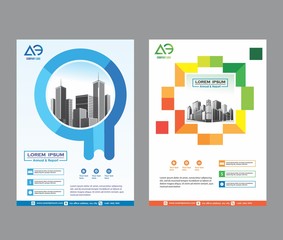 cover, layout, brochure, magazine, catalog for annual report
