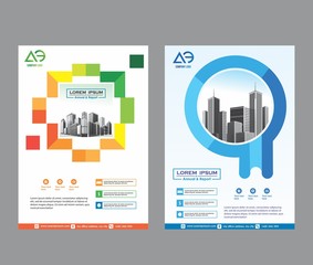 cover, layout, brochure, magazine, catalog, flyer for company or report
