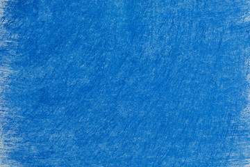 art blue pastel crayon background texture - 203792359