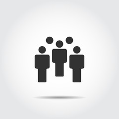 People Icon work group Team Vector