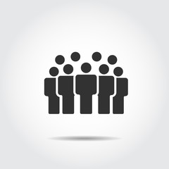 People Icon work group Team Vector