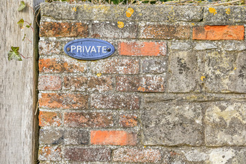 GRunge red brick wall