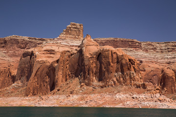 Fototapeta premium Lake Powell on the Utah and Arizona Border. 