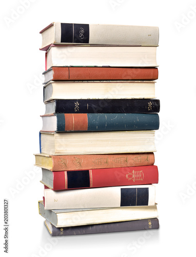 &quot;Bücherstapel&quot; Stock photo and royalty-free images on Fotolia.com - Pic