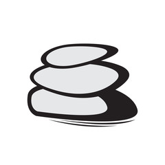 Stacked rocks icon