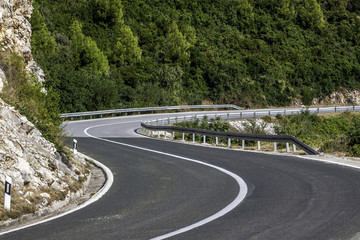 Fototapeta premium Coastal road