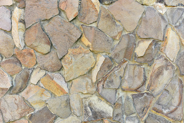 Stone wall. Gray background. Brick texture.