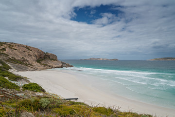West Beach close to Esperance on an overcast day, Western Australia