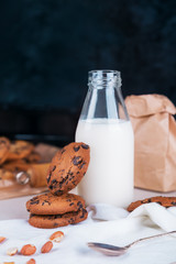 Homemade chocolate chip cookies