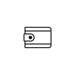 wallet icon. sign design