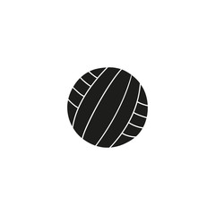 volleyball ball icon. sign design