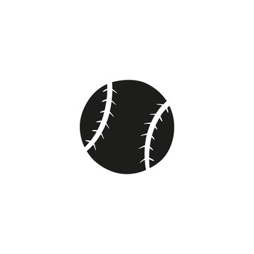 baseball ball icon. sign design