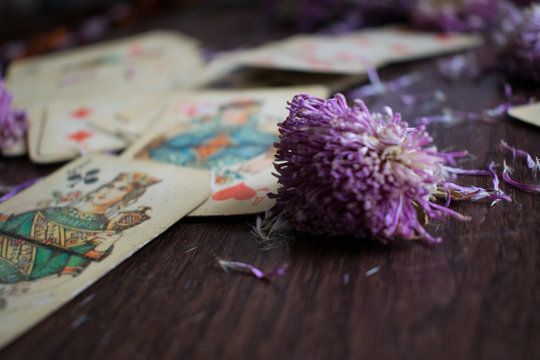 Photo of tarot card.