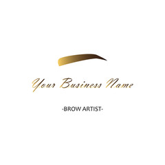 Logo for eyebrow studio