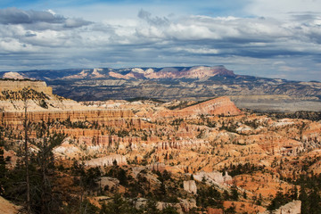Fototapeta na wymiar Landscape of Bryce canyon National Park, Utah, USA