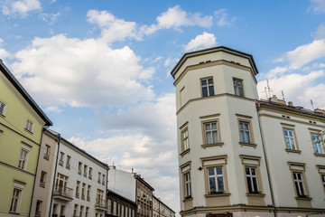 Obraz premium Dans le quartier Juif de cracovie