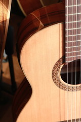 Obraz premium image of an acoustic guitar