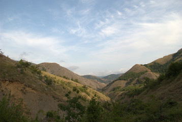 The Crimean steppe (the Surroundings of lake Chokrak)