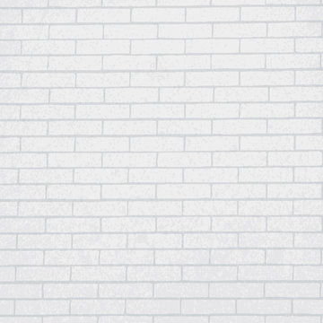 vector realistic white brick wall background. square format