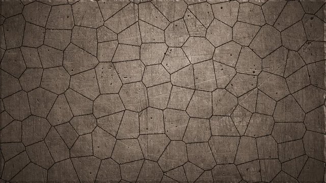 rusting metal, 4k timelapse computer generated grunge animation background 