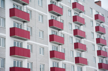 Brand new apartment building