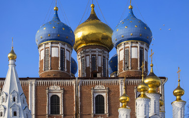 Obraz premium Assumption cathedral of Ryazan Kremlin in Russia