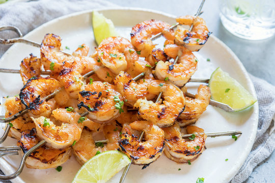 Grilled Shrimp Skewers