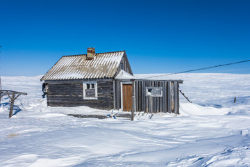 house in Nenets tundra,Jamal