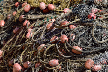 Fishing net pattern, abstract wallpaper