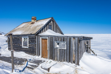 house in Nenets tundra,Jamal