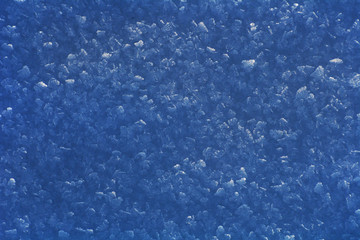 Snow crystals. bstract blue background